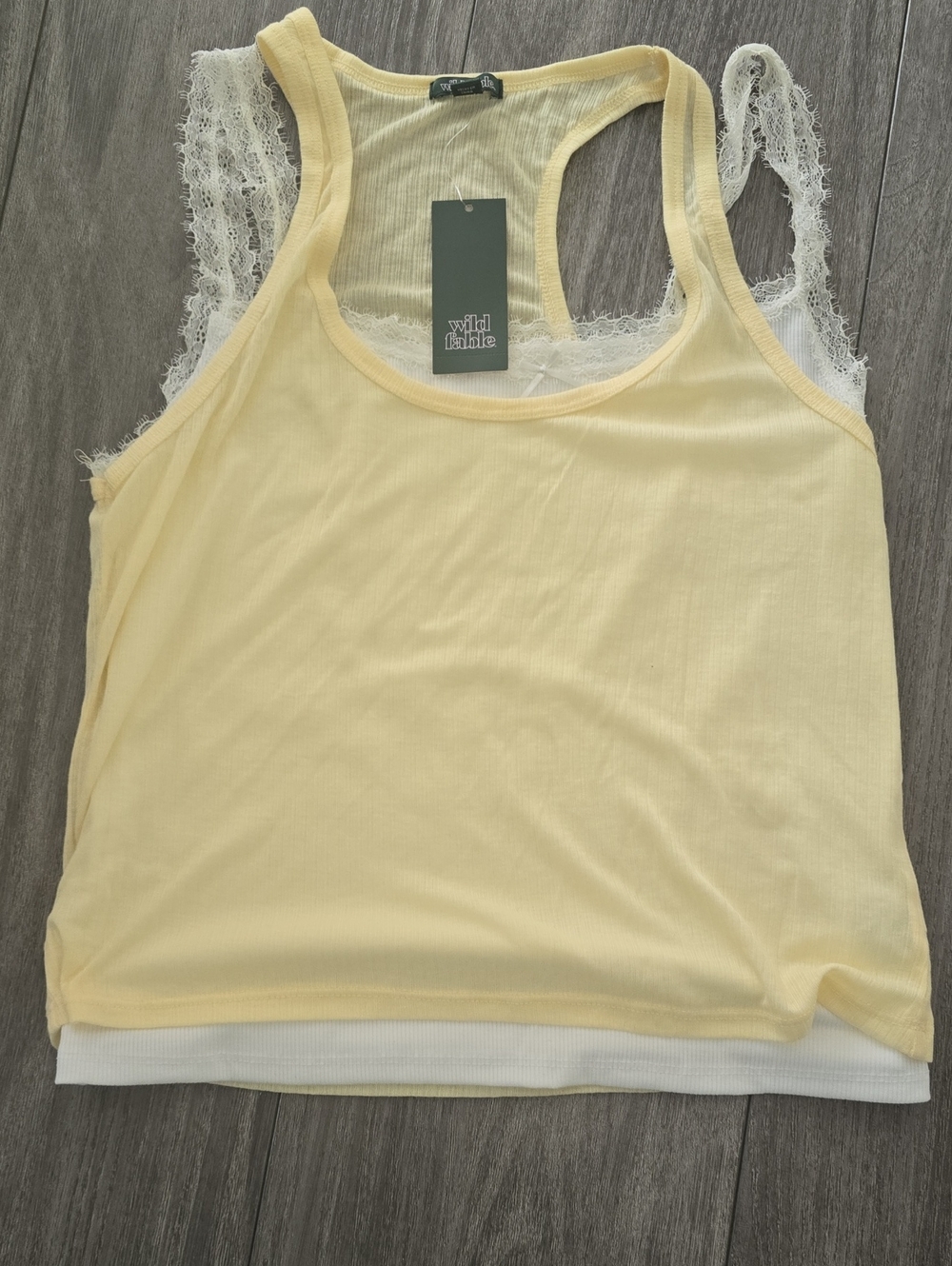 NWT Wild Fable Layered Tank Set